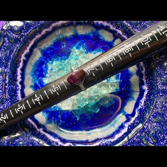 Purple Hematite Ring - Picture 3 of 5